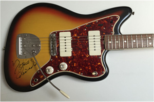 Fender Jazzmaster - 1965 Nokie Edwards signed