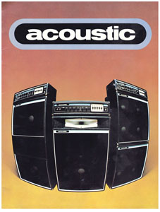 Acoustic 1978 catalogus