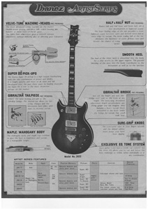 Ibanez Artist and Musician 1978