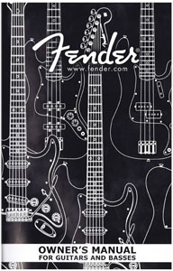 Fender owner's manual - 2002