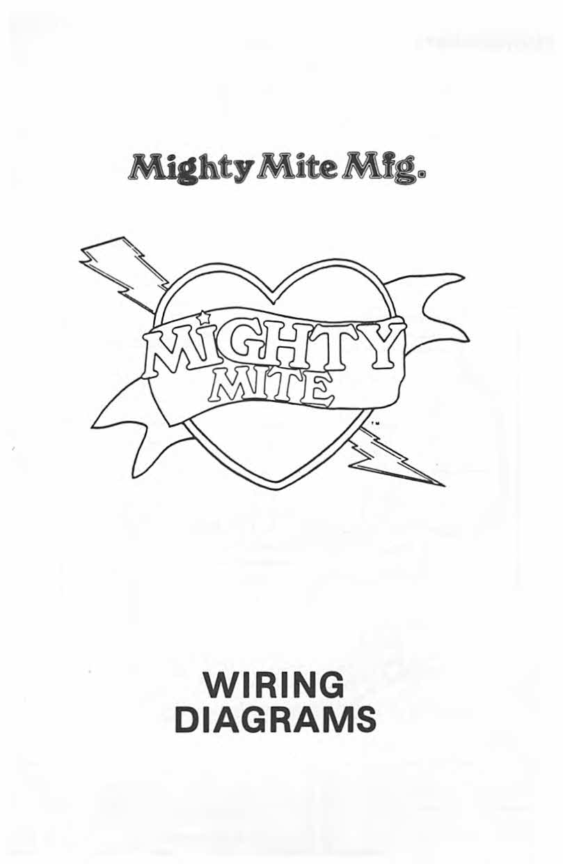 Mighty Mite Wiring Diagrams