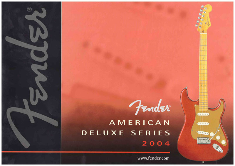 Fender 2004  American Deluxe series brochure