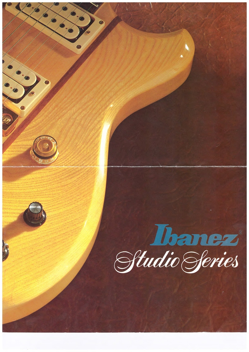 Ibanez Studio series brochure 1978