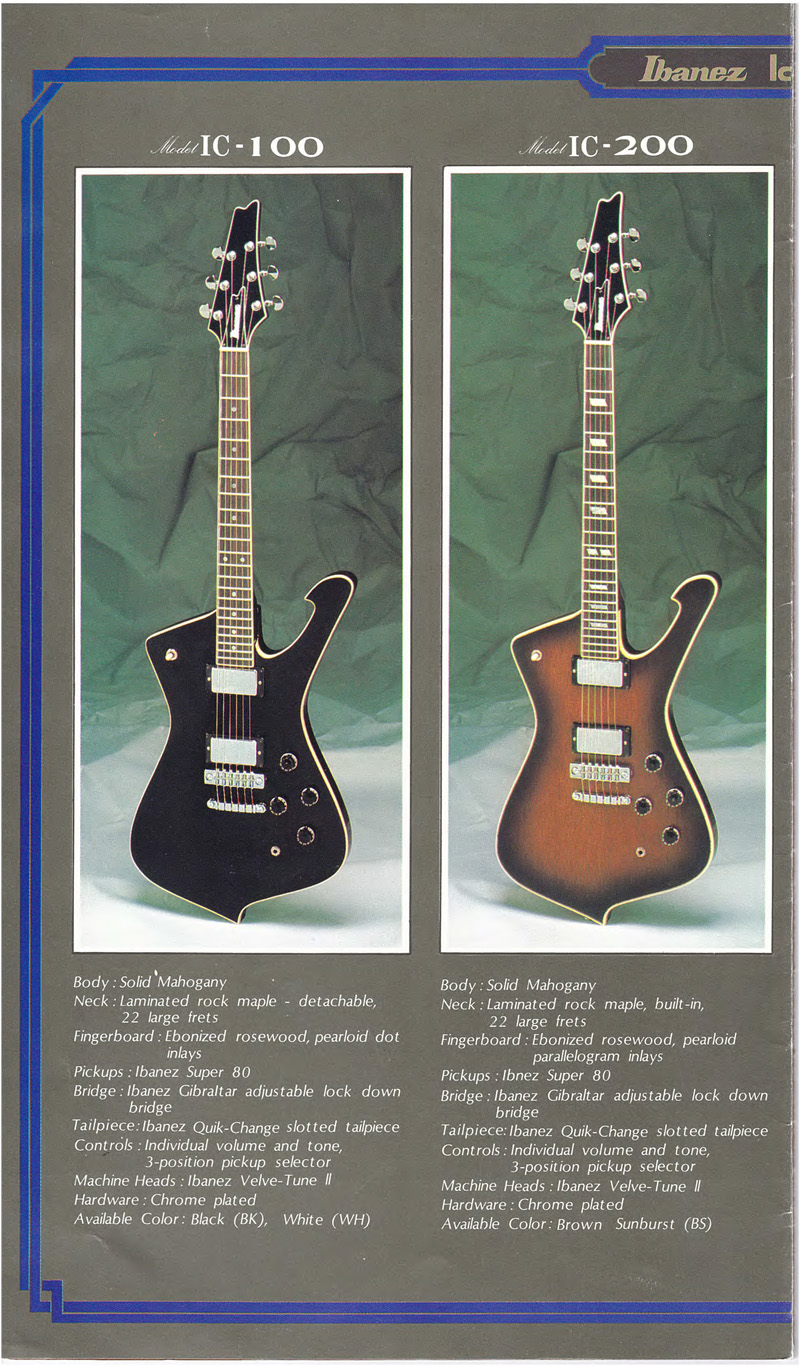 Ibanez Iceman IC100 IC200