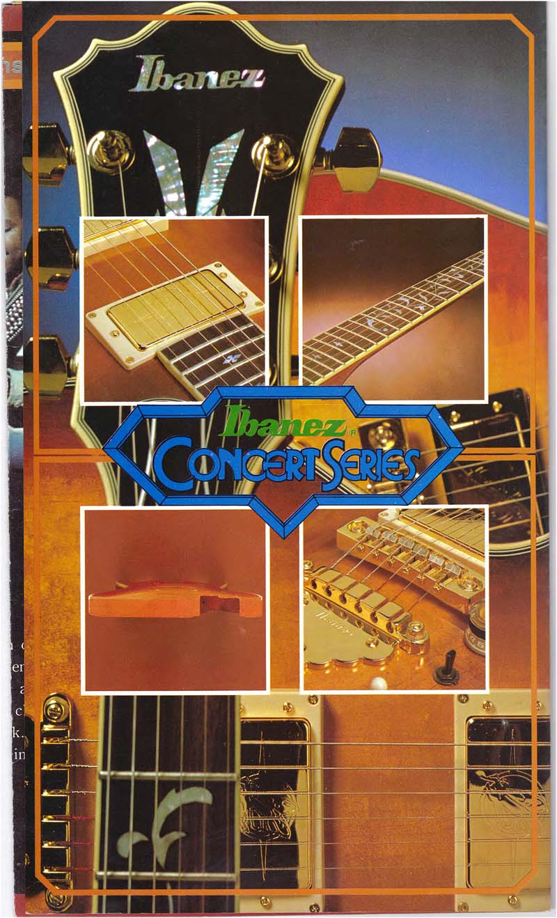 Ibanez Concert series brochure 1977