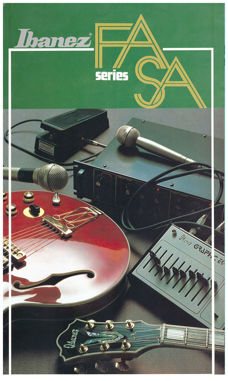 Ibanez 1977 FA & SA series catalogue