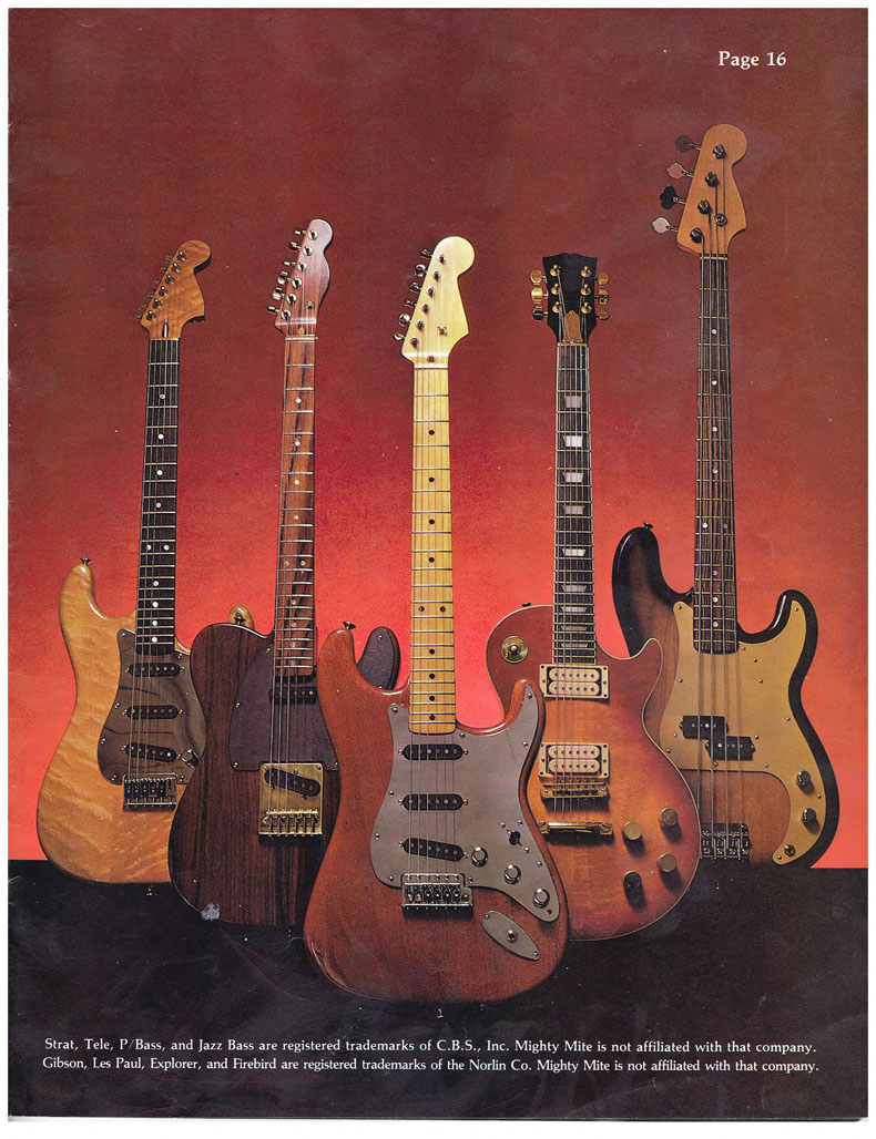 Mighty Mite Guitars and Bass