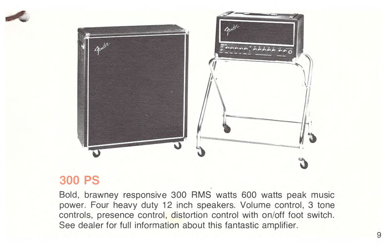 Fender Stratocaster Owner's Manual 1978 J