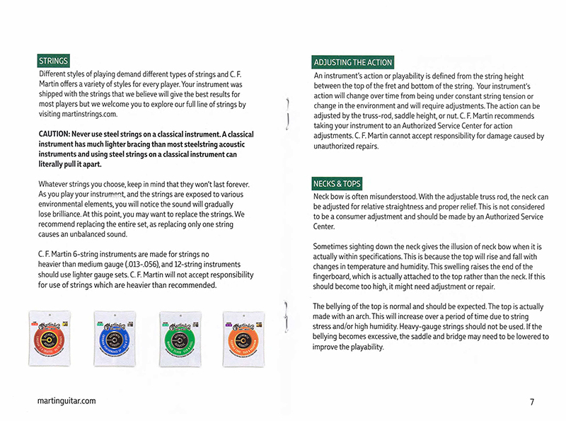 martin guitar care 5
